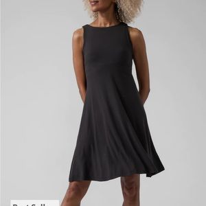 Athleta Santorini Dress. Black women’s XXS. Best seller